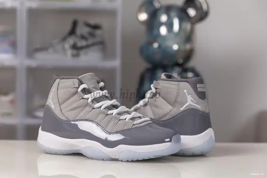 cool Air 11 PK ready retail to GOD materials grey ship Jordan 0522